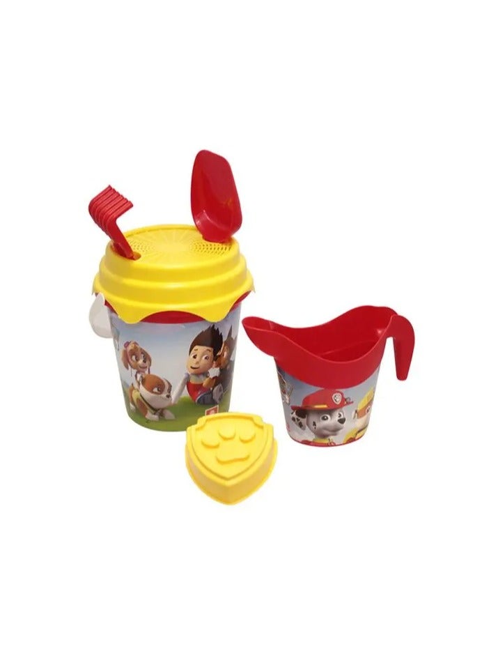 Mondo Paw Patrol Bio Bucket Set 17cm | Beach and Water Toys | Sand Bucket | Summer Toys | Perfect gift for Kids and Toddlers