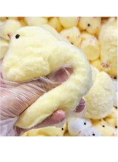 joybuy Handmade Chicken Soft Toy, Silicone Squeeze Toy, Baby Squeeze Happy Stuffed Baby Chicken Toy  - Image 4