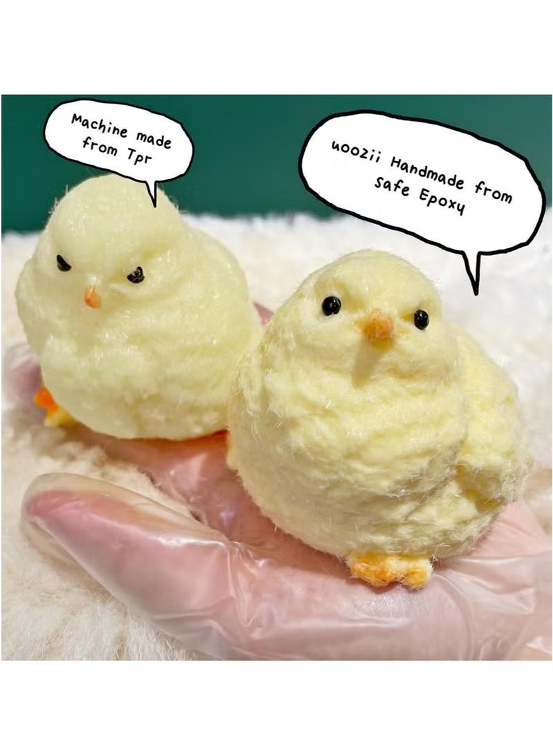 شراء جوي ألعاب فيدجيت إسفنجية من السيليكون الناعم - ألعاب تخفيف التوتر من Kawaii Chick للأطفال والكبار - Image 5