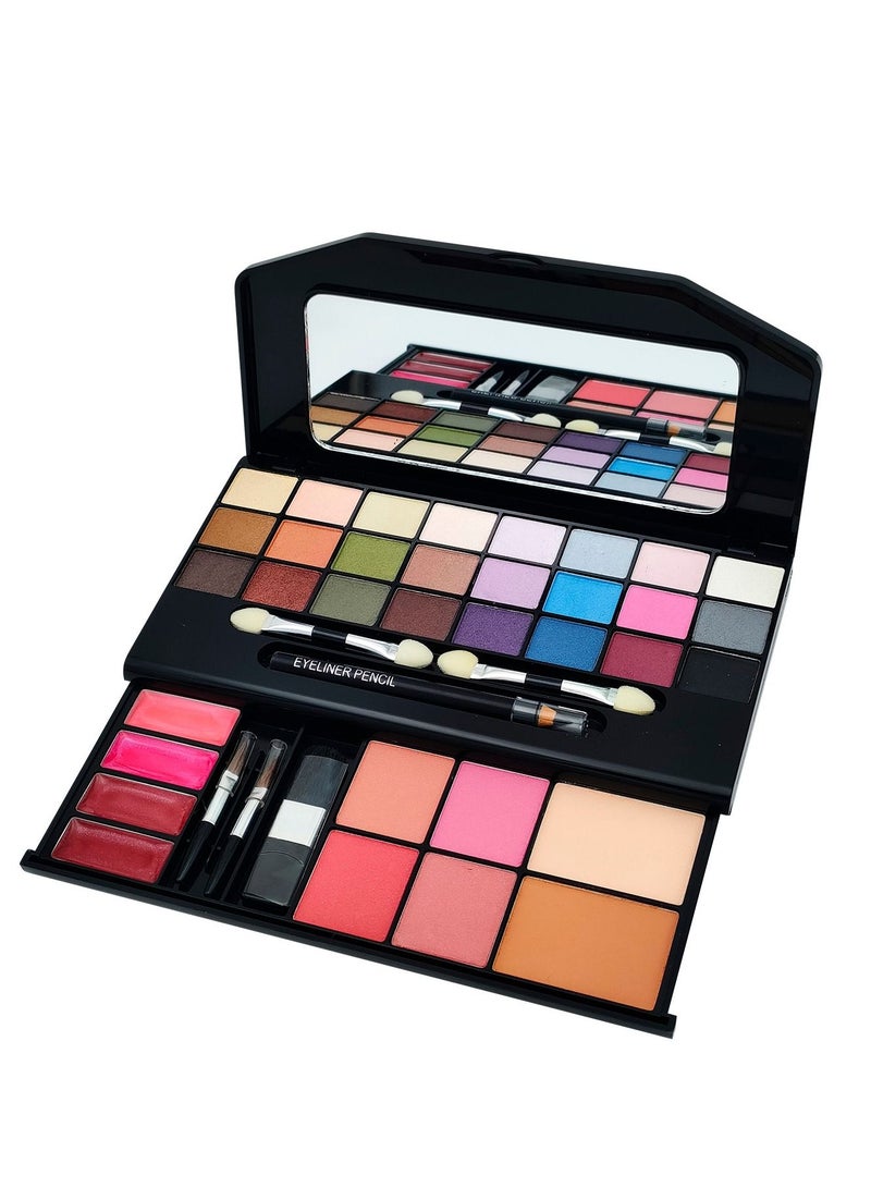 سي بي ترينديز مجموعة مكياج أنجيليك كلو - حزمة مكياج متكاملة بألوان رائعة للنساء من 87 قطعة | مجموعة مكياج الكل في واحد - Image 3