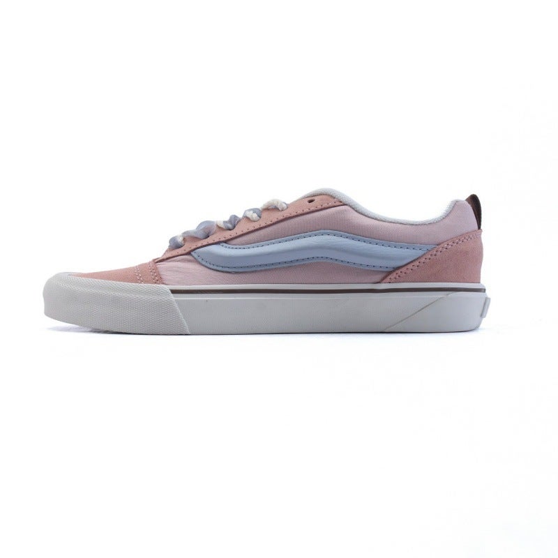 Fat Bread Knu Skool Men'S And Women'S Casual Thick Tongue Board Shoes Low Friction Sound Canvas Shoes - Image 1
