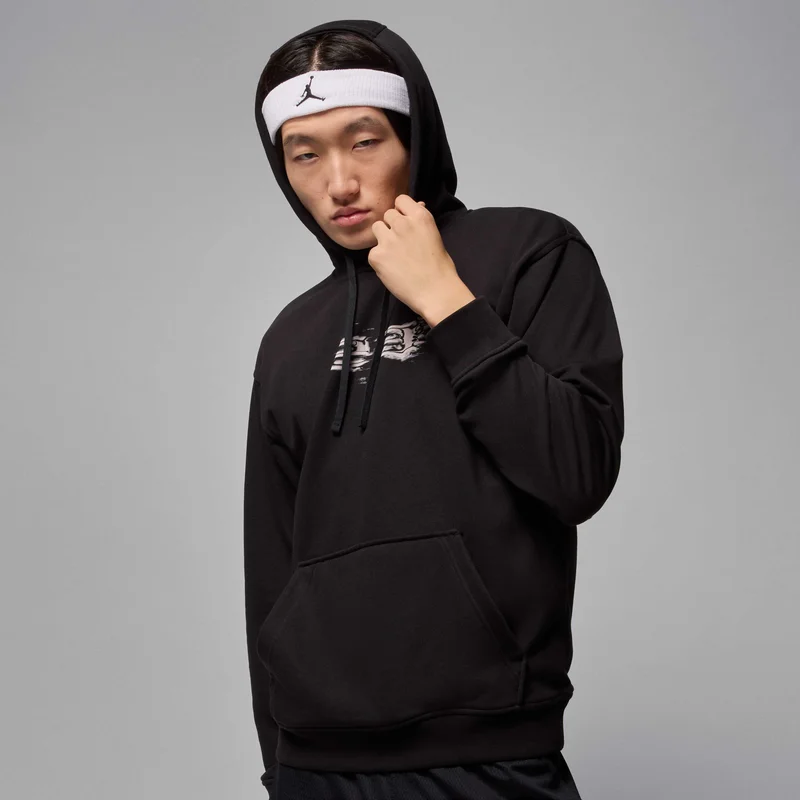 Jordan Men's Sport Crossover Dri-FIT Graphic Hoodie