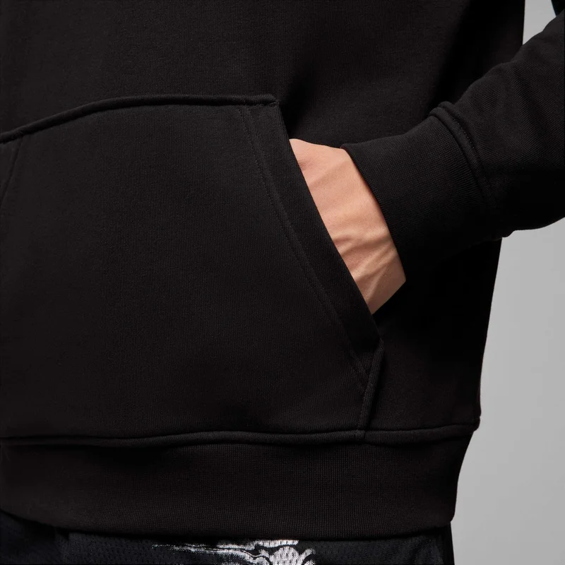 Jordan Black Men's Sport Crossover Dri-FIT Graphic Hoodie for Men | Best Price UAE