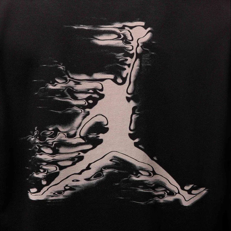 Jordan Black Men's Sport Crossover Dri-FIT Graphic Hoodie for Men | Best Price UAE