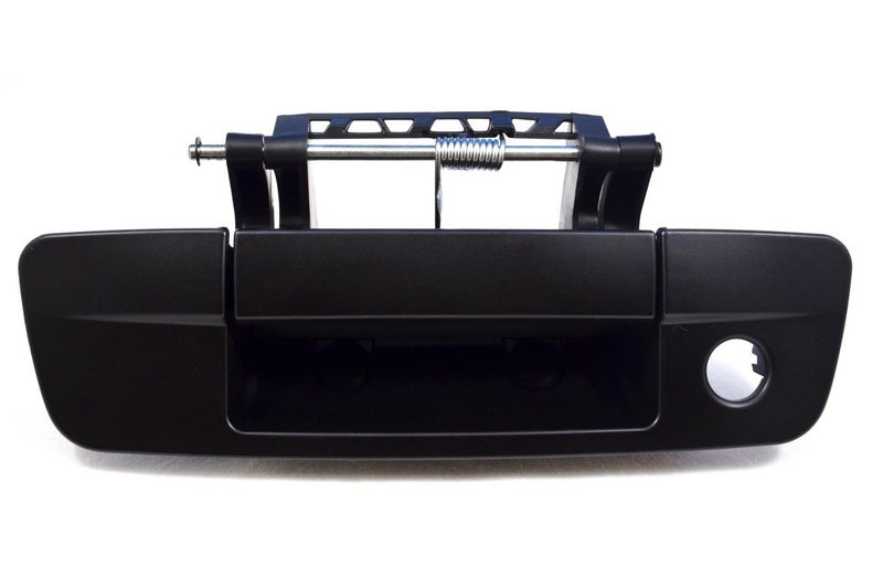 PT Auto Warehouse CH-3505P-T1 - مقبض باب خلفي مطلي باللون الأسود - مع فتحة مفتاح بدون فتحة كاميرا - Image 1