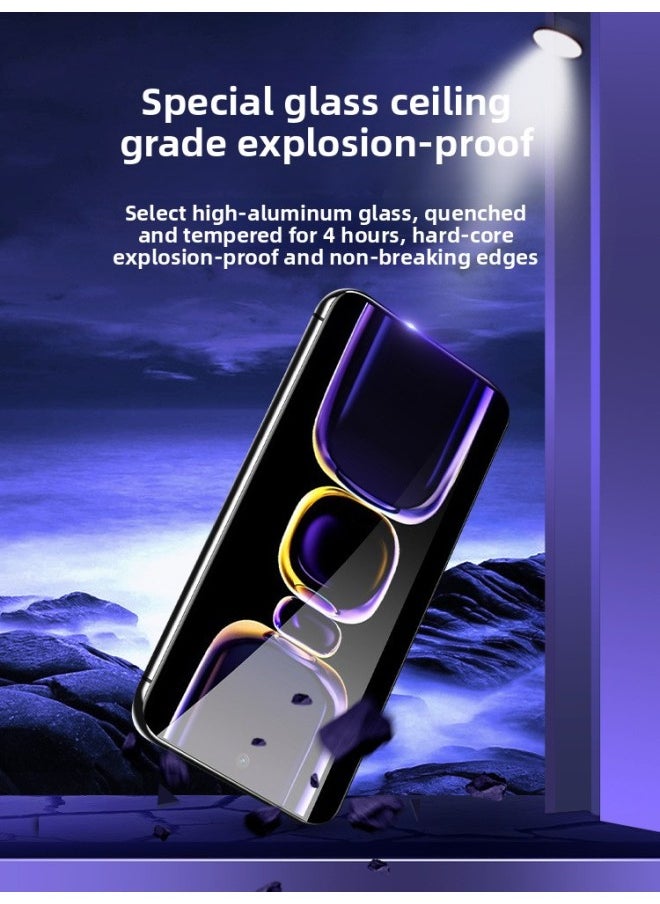 Generic - Red Rice K60 Tempered Film Millet 14/13 Mobile Phone Film 12 Turbo3/11t/k40pr-Colour:Explosion-proof Tempered Film [blu-ray 3 Pieces★Dragon Crystal Explosion-proof Glass★Fingerprint Unlocks In Seconds] Free Artifact-Size:Redmi K20 Pro - Image 1