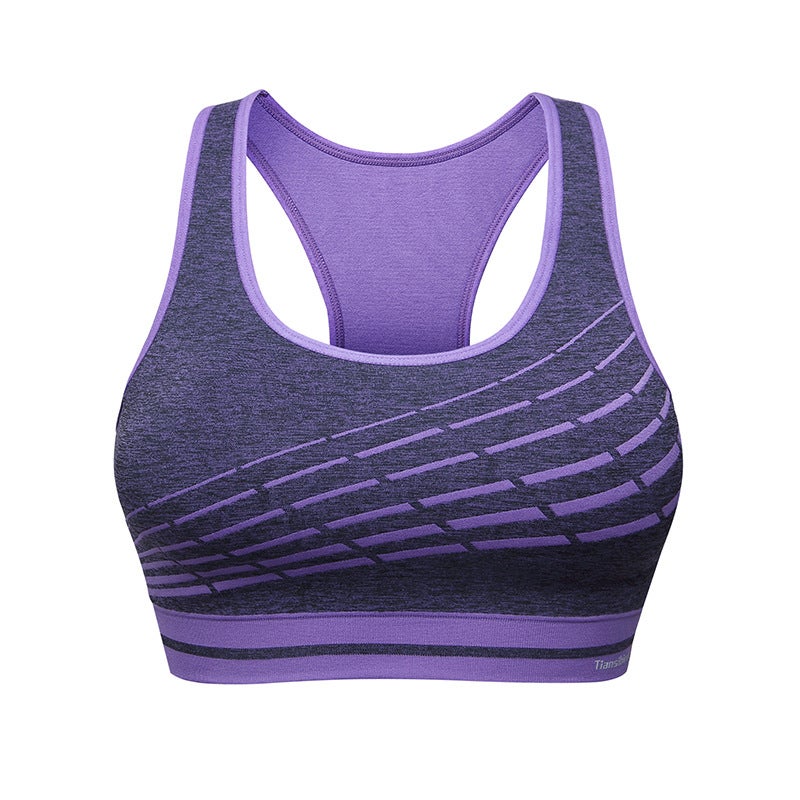 Generic Special offer sports short-sleeved shorts pants running fitness tight quick-drying breathable sweat-absorbent slim-fit top yoga clothes 0126 purple