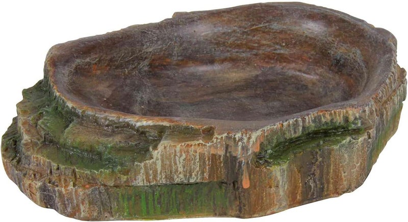 Trixie Natural Look Water and Food Bowl for Reptiles - Image 1