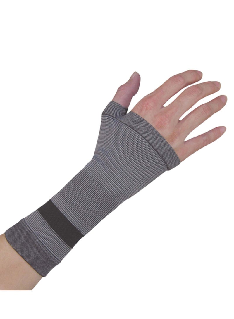 SuperOrtho Charcoal Compression Wrist w/ Thumb Support A4-028 (XL) - Image 2