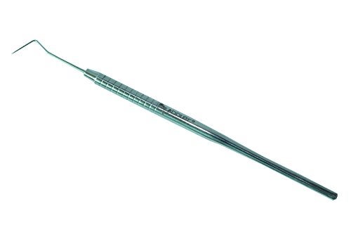 ADDLER DENTAL PROBE SMALL HEAD SINGLE ENDED SOLID PREMIUM 6 MM HANDLE. LIFE TIME ANTI RUSTING WARRANTY. - Image 1