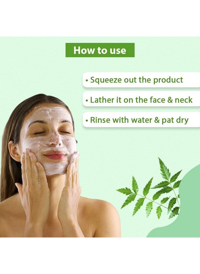 Nimson Neem Tulsi Face Wash With 3X Benefits Improves Complexion Prevents Acne Prevents Pimples 60Ml (Pack Of 5) - Image 3