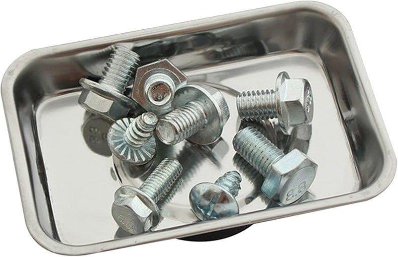 4 Inch Metal Rectangle Tool Tray For Screws Sockets Bolts Pins Automotive Parts Organization - Image 3