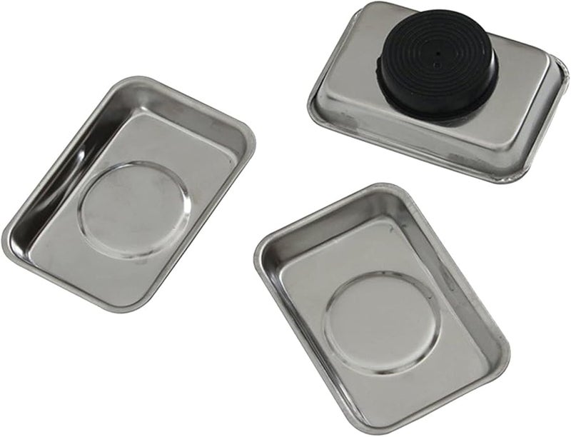 4 Inch Metal Rectangle Tool Tray For Screws Sockets Bolts Pins Automotive Parts Organization - Image 5