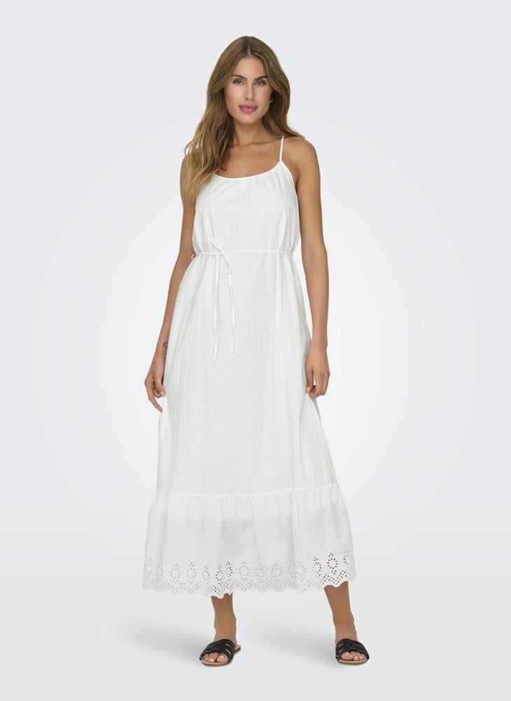 ONLY - Strappy Drawstring Detailed Dress - Image 1