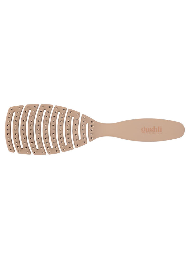 gushli Heat X-treme FV1 Vent Brush Nylon for speeds up blow-drying and detangling - Image 3