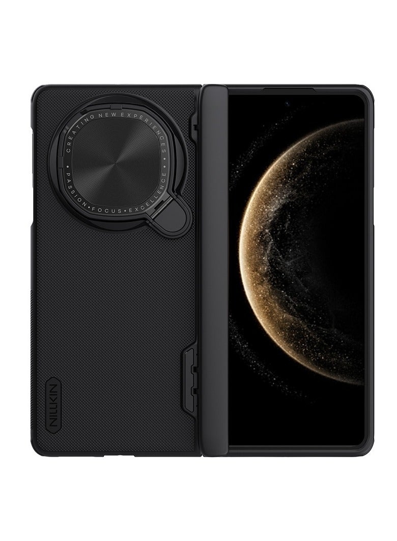 general Case Compatible with Huawei Mate X6 Case, Slim Fit Frosted Matte Hard PC Case Camera Metal Folding Stand Cover Lens Privacy Protection Shockproof Protective Cover - Image 1