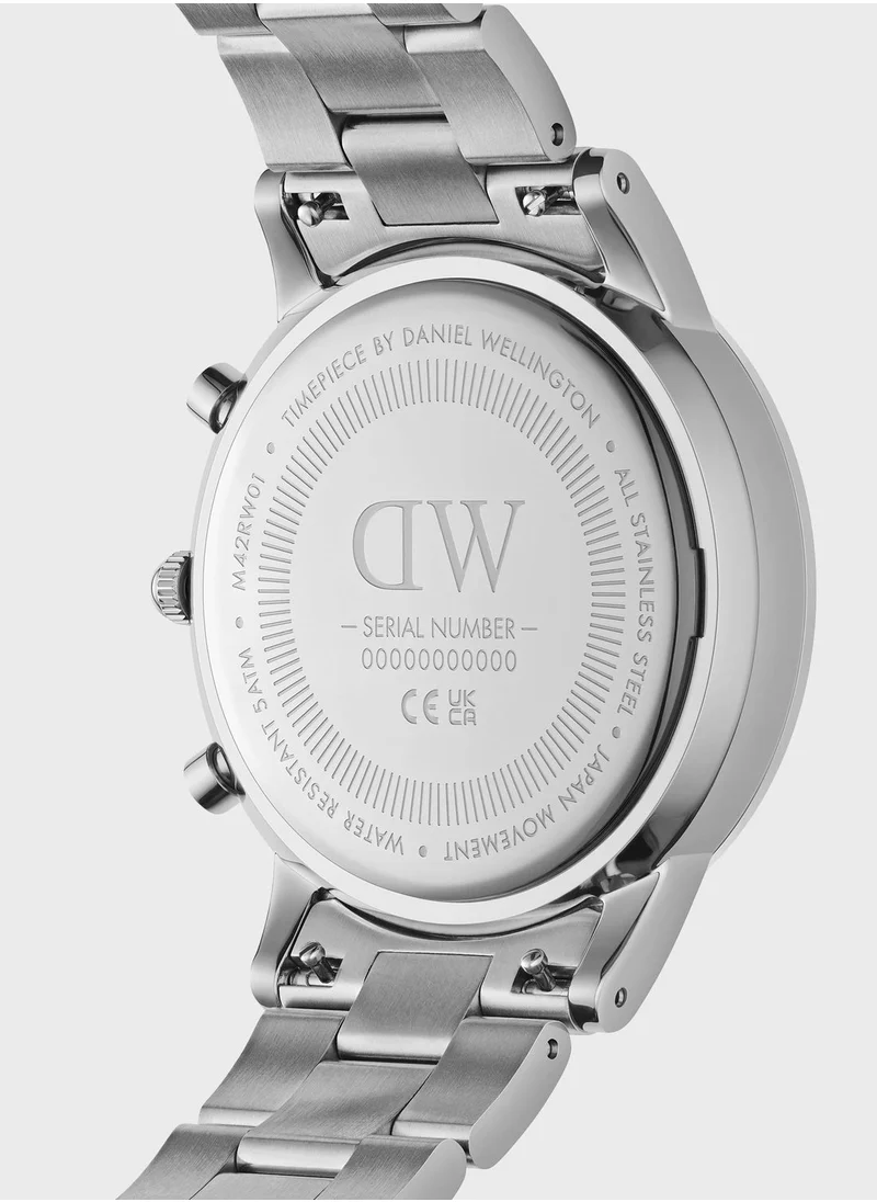 DANIEL WELLINGTON Iconic Steel Strap Analog Watch