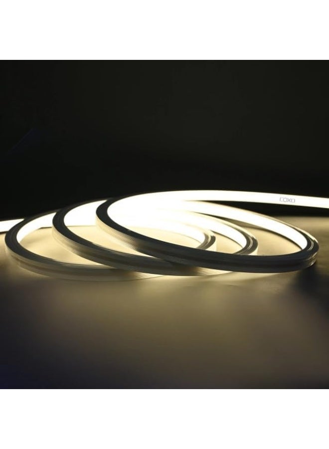 PRIME SOLE Flexible LED Neon Strip Light Rope for Indoor Outdoor Decoration Waterproof Decorative Lighting for Home Bedroom Ceiling Wall DIY Lighting Energy Efficient LED Strip Roll - Image 3