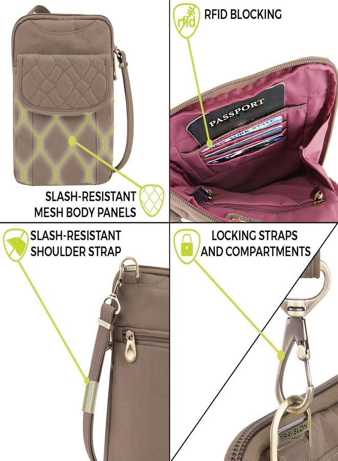 Travelon Anti-Theft Signature Quilted Slim Pouch - Image 3