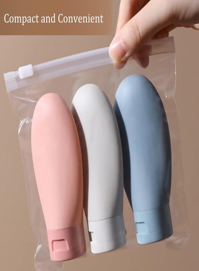 CteaTs Travel Bottles for Toiletries, 2oz Travel Size Containers, TSA Approved, BPA Free Leak Proof Refillable Mini Travel Size Bottles for Shampoo Conditioner Lotion - Image 5