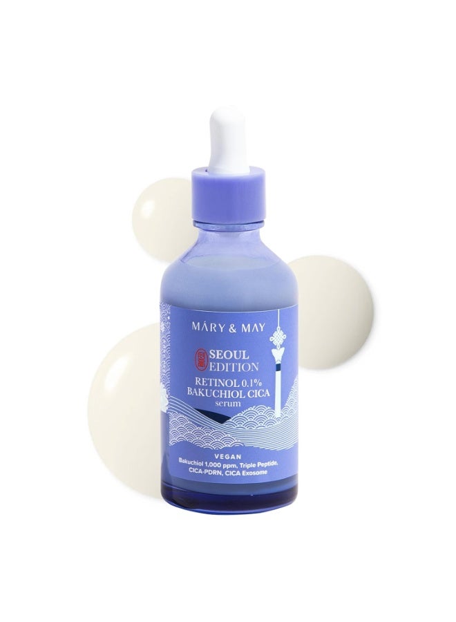 MARY & MAY Retinol 0.1% Bakuchiol Cica Serum 80ml - Image 1