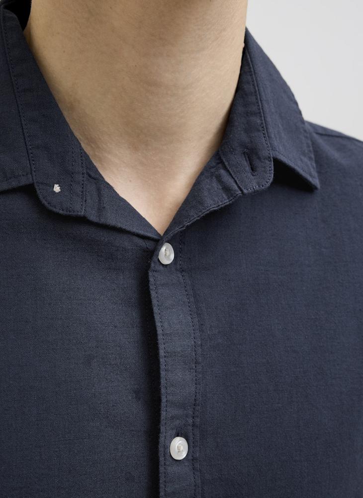 JJ Rebel solid Regular Fit Shirt - Image 4