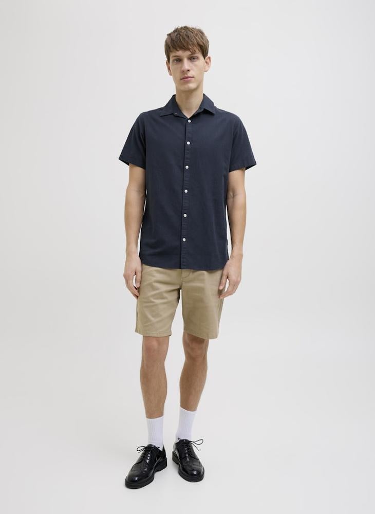 JJ Rebel solid Regular Fit Shirt - Image 5