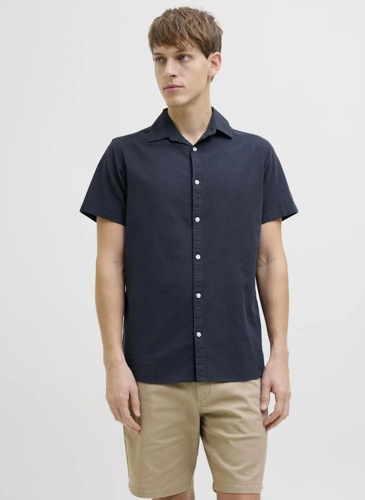 JJ Rebel solid Regular Fit Shirt