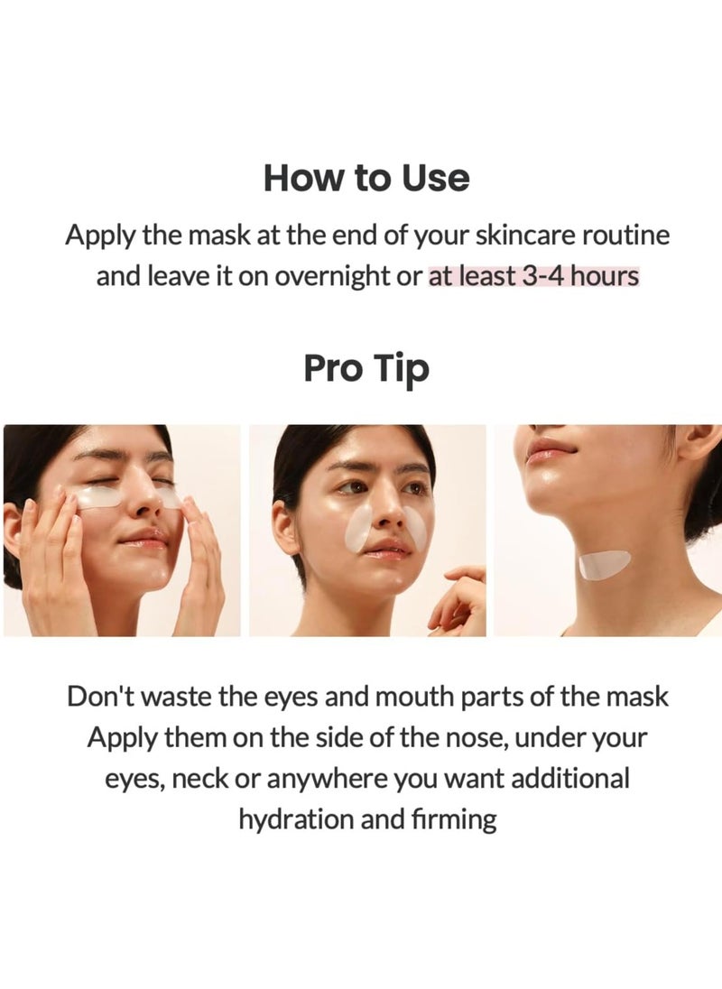 BIODANCE - BIODANCE Bio-Collagen Real Deep Mask, Hydrating Overnight Mask, Pore Minimizing, Elasticity Improvement | 34g x4ea - Image 1