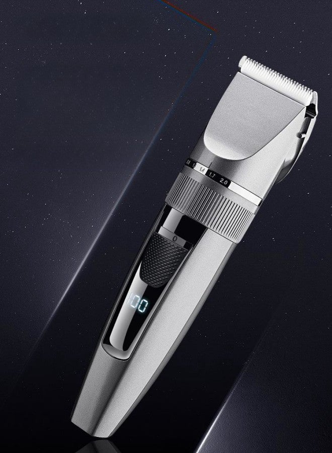 WAOKN Cordless Hair Clippers, Hair Trimmer for Men, Professional Hair Clipper | for Men with Digital Display for Bald Head Hair Cutting | Electric Hair Clipper Rechargeable | Cordless Electric Hair Clipper - Image 2