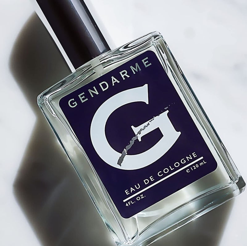 Gendarme Eau De Cologne 4 oz Spray for Men  Crisp Clean Fresh Notes of Citrus Bergamot Verbena Jasmine Thyme Lavandin Lilac Tonka Bean Hint of Aged Leather