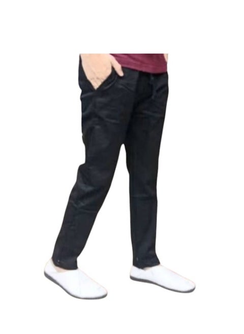 Unisex Joggers Pants With Open Hem