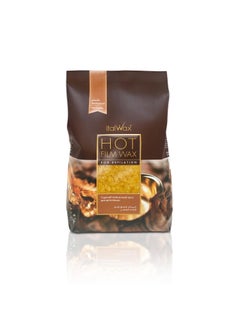 ItalWax Italwax Natural - 1kg / 2.2lb - Hard wax beads for hair removal - Natural formulation ideal for all skin type - Unscented - Recommended for Bikini Area and Armpits 