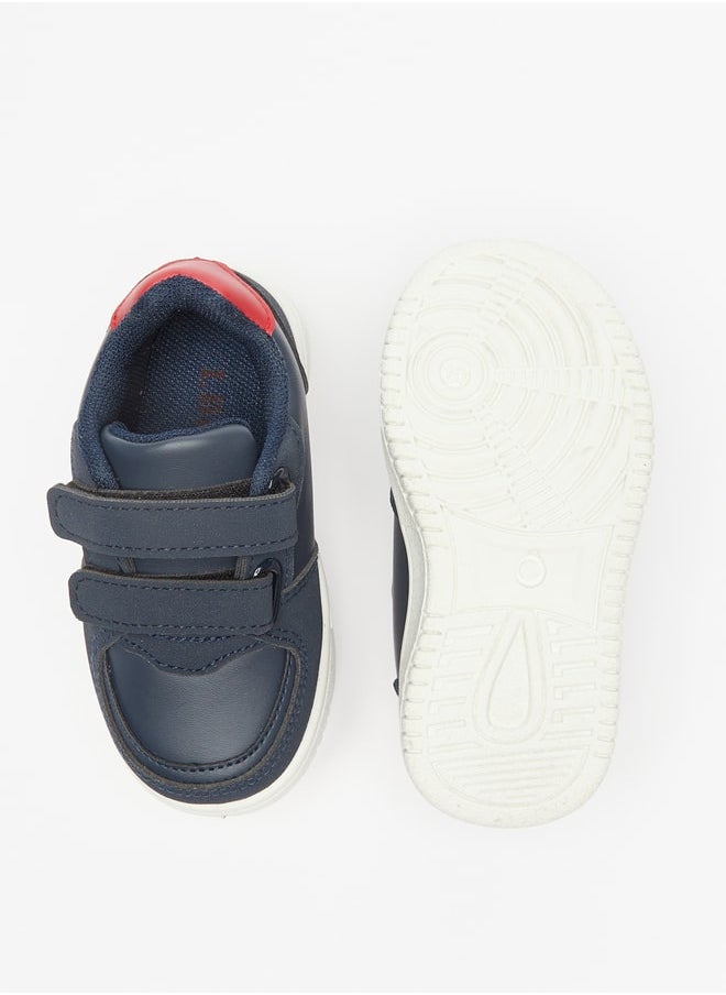 LBL by Shoexpress - Boy's Paneled Sneakers with Hook and Loop Closure - Image 1