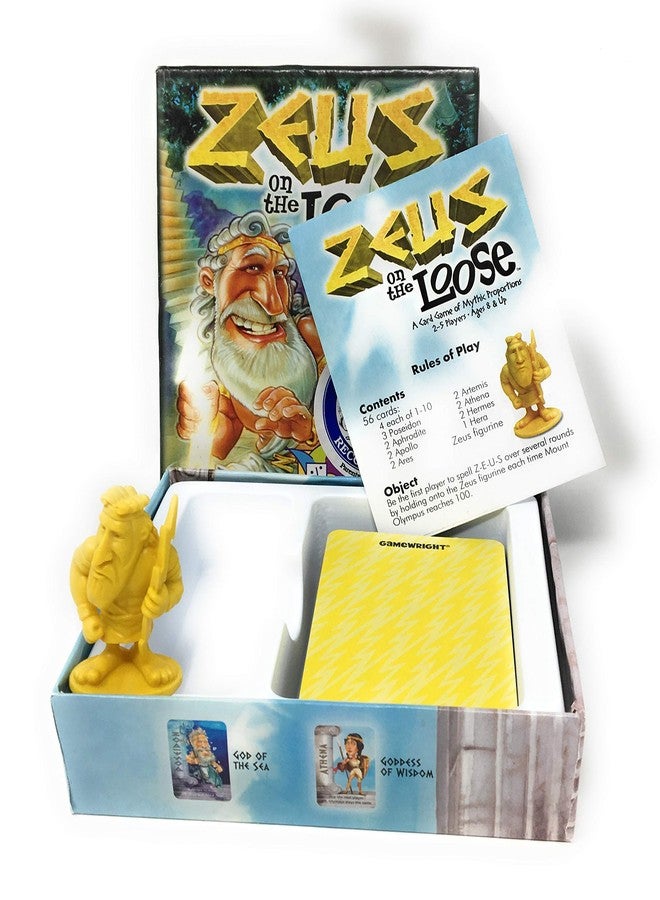 Gamewright - Zeus on the Loose - A Card Game of Mythic Proportions - Image 3