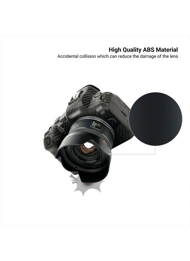 JJC - Tulip Flower Lens Hood for Canon RF 50mm f/1.8 STM on EOS R6 R5 RP R Camera, Reversible Lens Shade Replace Canon ES-65B Lens Hood, Compatible with 43mm Filters and 43mm Lens Cap - Image 1