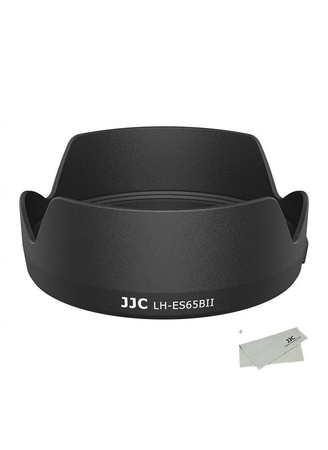 JJC - Tulip Flower Lens Hood for Canon RF 50mm f/1.8 STM on EOS R6 R5 RP R Camera, Reversible Lens Shade Replace Canon ES-65B Lens Hood, Compatible with 43mm Filters and 43mm Lens Cap - Image 1