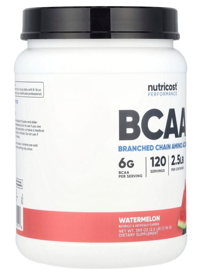 Nutricost Performance BCAA Watermelon 2.5 lb (1116 g) - Image 2