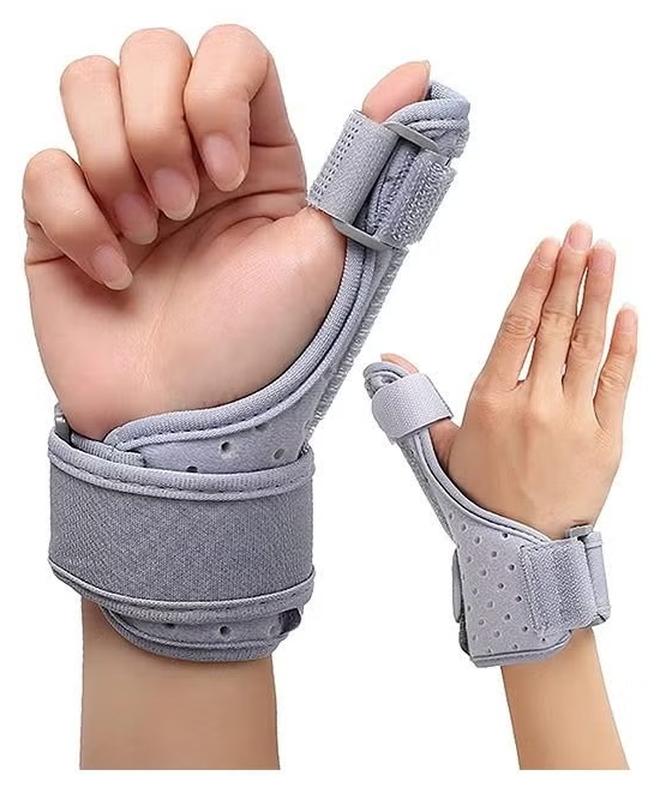Thumb Splint with Wrist Support Brace, Thumb Brace for Carpal Tunnel Tendonitis Pain Relief Sprains Arthritis Tendonitis, Thumb Splint Fits Left and Right Hands - Image 1