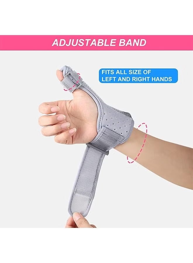 Thumb Splint with Wrist Support Brace, Thumb Brace for Carpal Tunnel Tendonitis Pain Relief Sprains Arthritis Tendonitis, Thumb Splint Fits Left and Right Hands - Image 5
