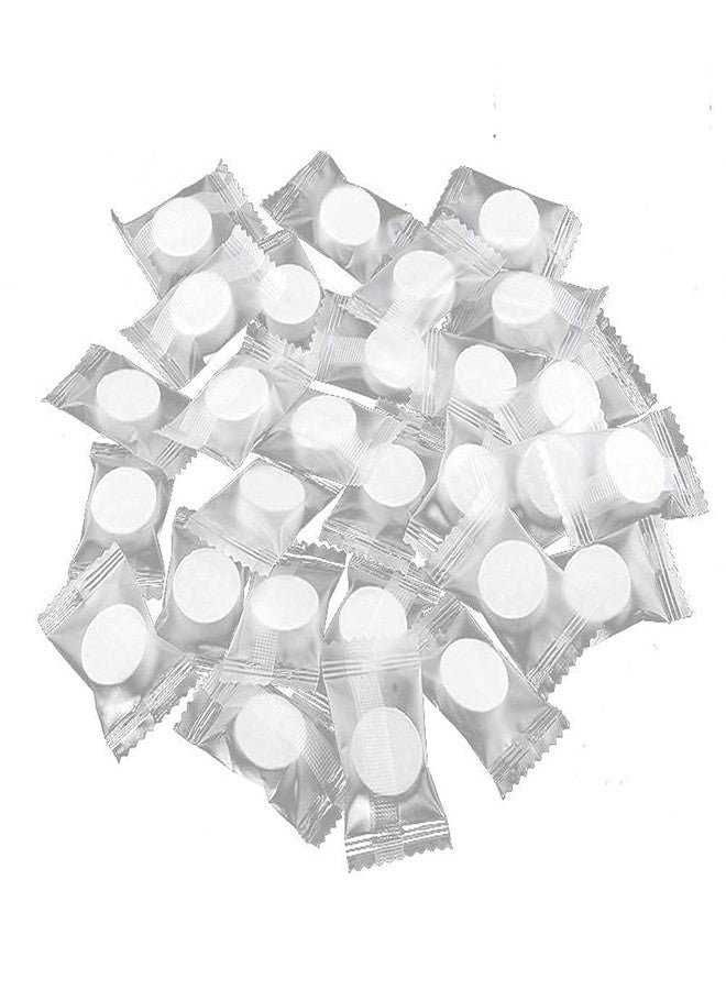 Amaxone Magic Tablet Coin Tissue Compressed Coin Towels, Biodegradable Wipes, Magic Napkin Expands With Water 50 Pcs (Rose Flavor) - Image 1