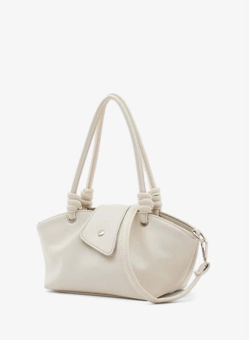 Shule Bags Dante Shoulder and Crossbody Bag Cream