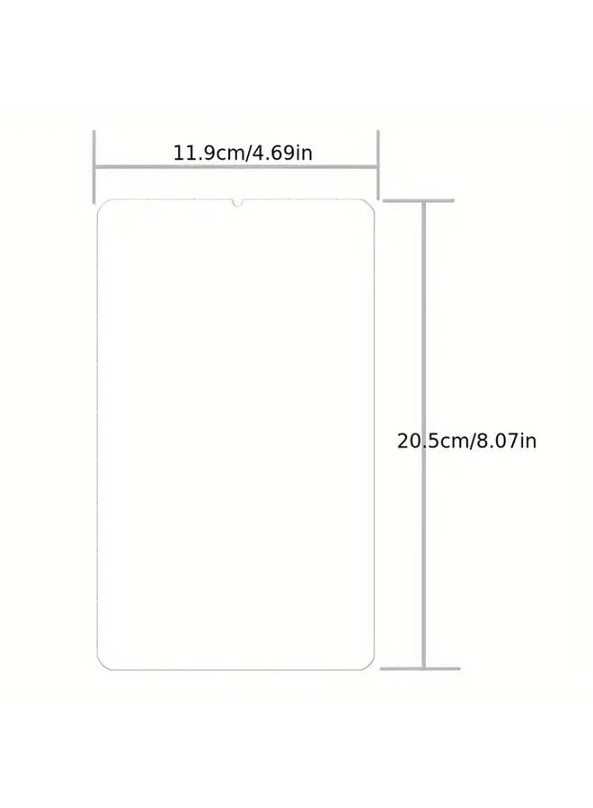 3Pcs Tempered Glass Screen Protector For 8 7 Inch 2025 Tablet 9H Hardness Anti Scratch Anti Fingerprint - Image 4
