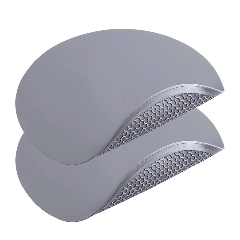 To encounter Silicone Microwave Mat Round 12 x 12 Set of 2 Heat Resistant Multifunctional Mat Splatter Guard Trivet Hot Pad Pot Holder