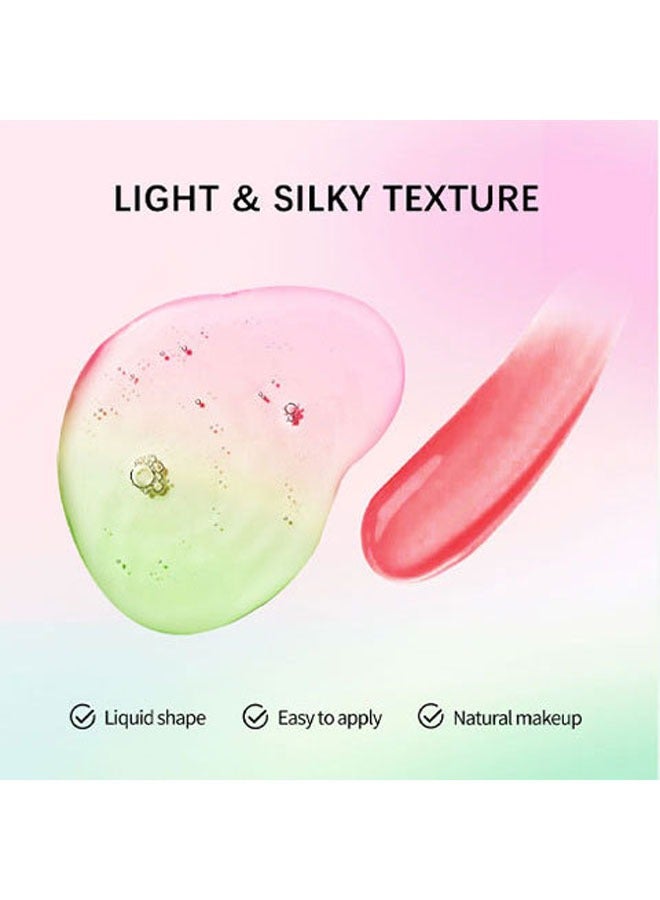 HelloKiss Liquid Blush- Color Changing Blush Oil, Natural Hydration, Comfortable and Long-Lasting Makeup, Natural qi blood-Natural Look #01 - Image 2