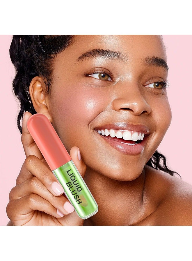 HelloKiss Liquid Blush- Color Changing Blush Oil, Natural Hydration, Comfortable and Long-Lasting Makeup, Natural qi blood-Natural Look #01 - Image 4