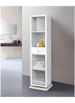 Generic Modern Home Deluxe Accent Cabinet Organizer  71X17.25X11.25 Inch White 