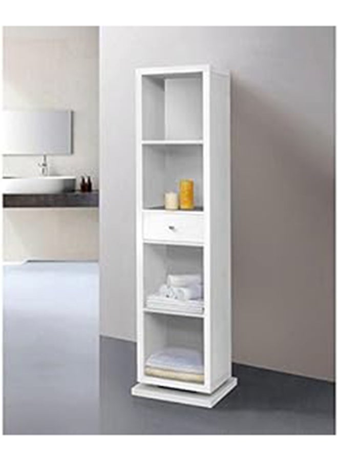 Generic Modern Home Deluxe Accent Cabinet Organizer  71X17.25X11.25 Inch White 