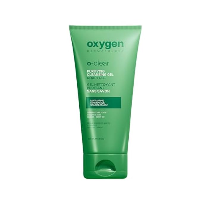 Oxygen O-Clear Purifying Cleansing Gel 200 ml - Image 1