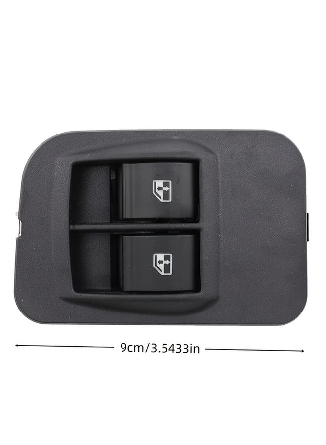 Black Window Lift Control Switch for Cars Without Battery - Image 2